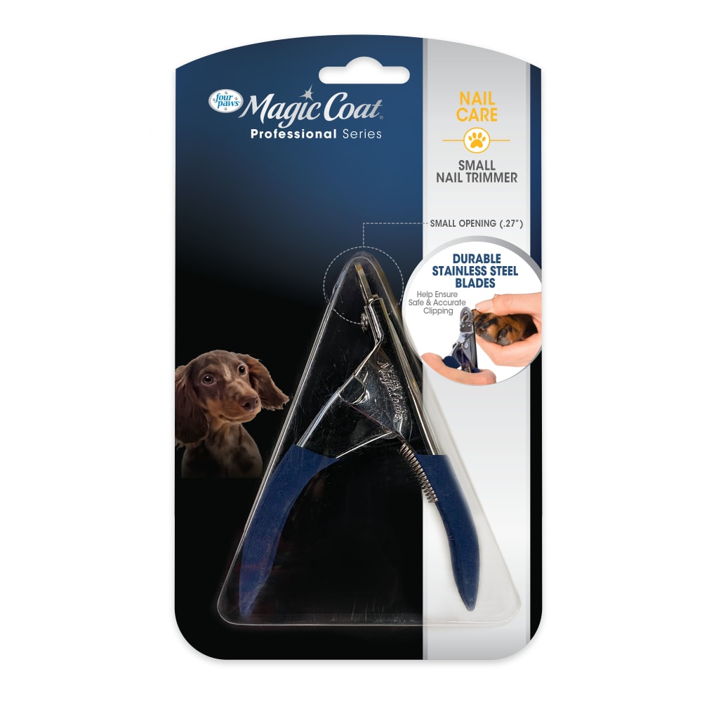 Front view of Fourpaws Professionalseriessmallnailtrimmer in packaging