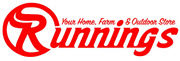 Runnings logo.