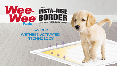 InstaRise 4-Sided Wetness Activated Technology.