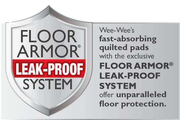 Floor Armor Leak-Proof System infographic.